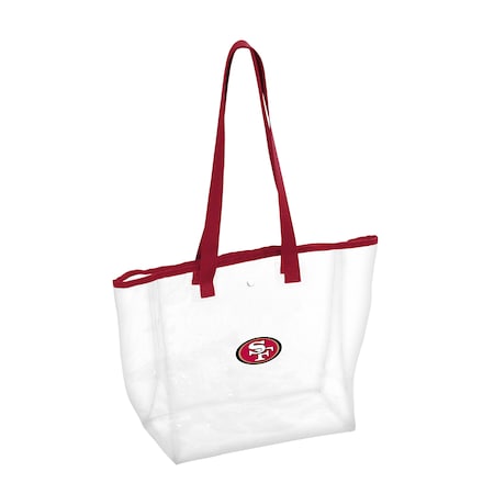Logo Brands San Francisco 49ers Stadium Clear Tote 627-65P
